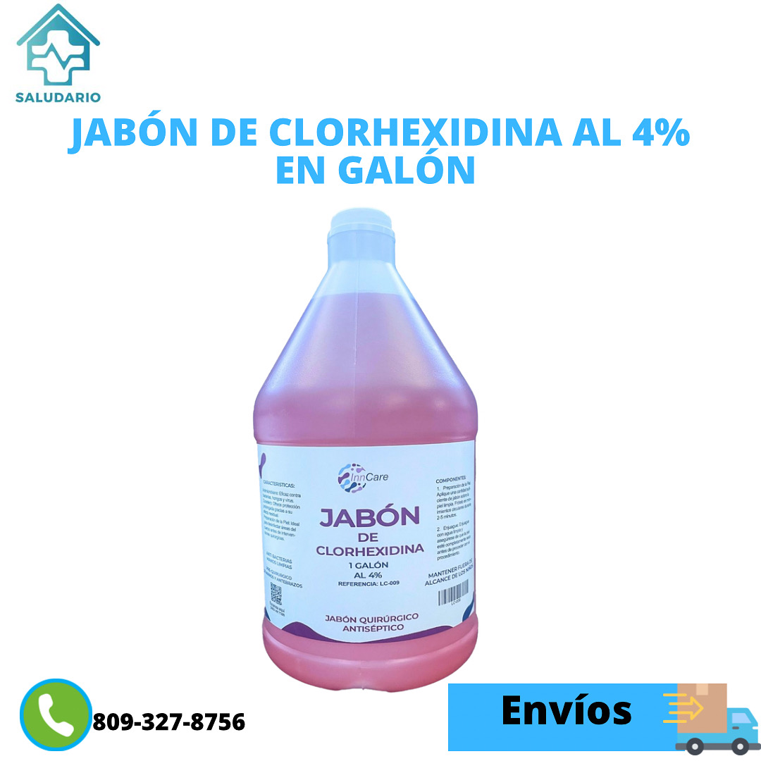 JABÓN DE CLORHEXIDINA AL 4%