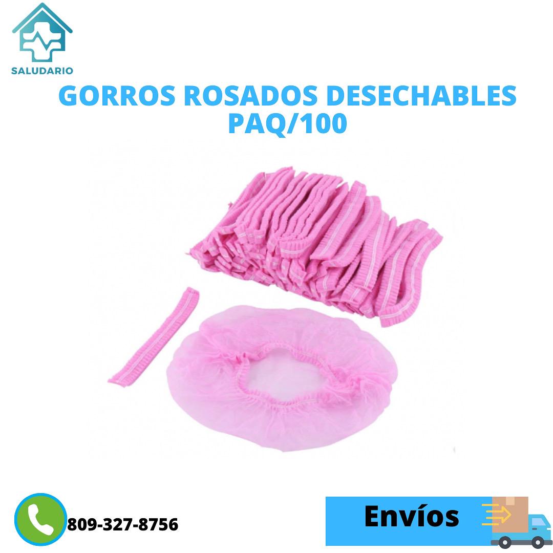 Gorro Tipo Acordeon Rosado