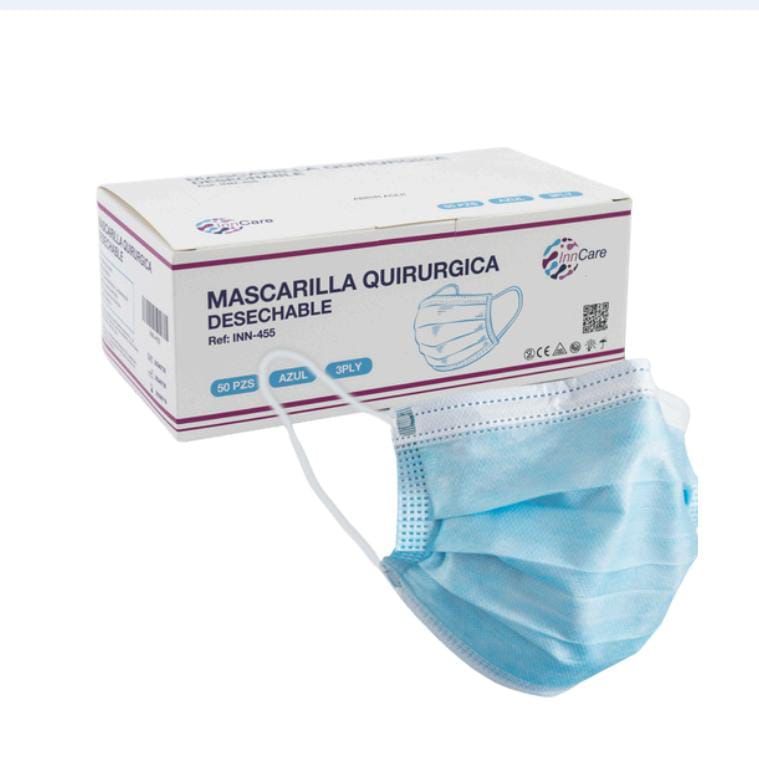 Mascarilla quirúrgica no estéril