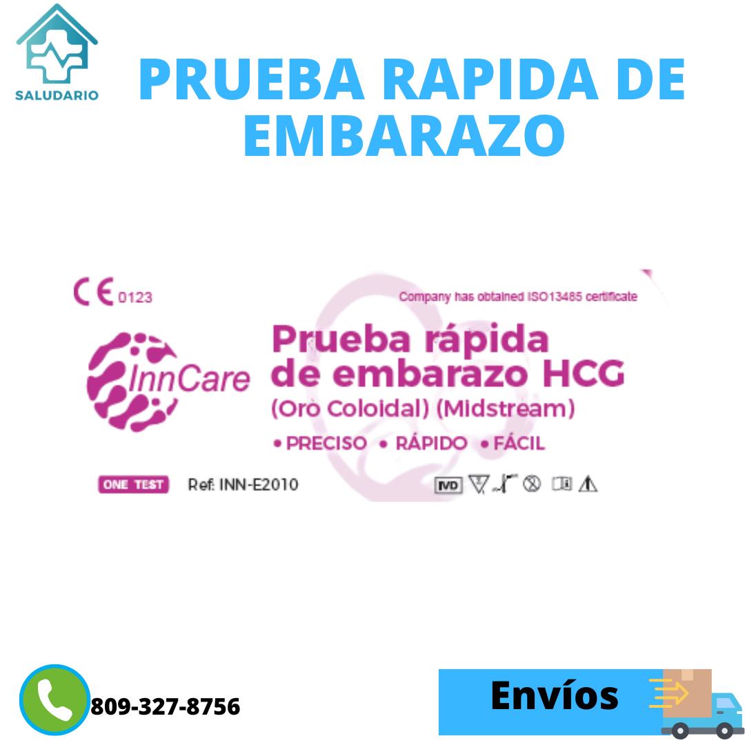 Prueba Rapida de Embarazo